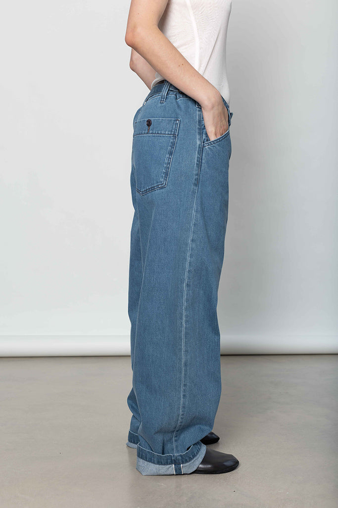 Maxi Workwear Pants - Indigo
