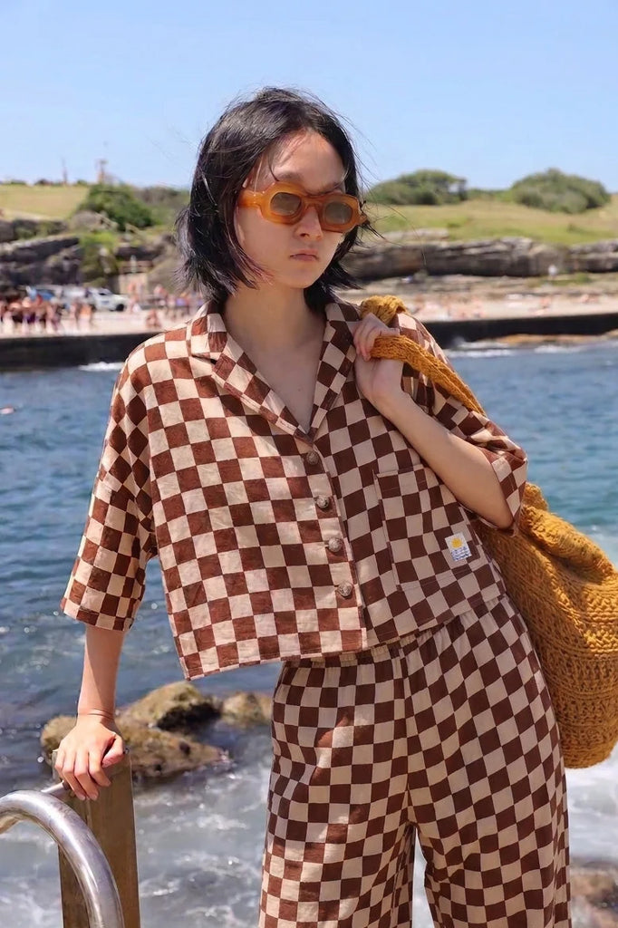 Maxim Shirt - Chestnut Check