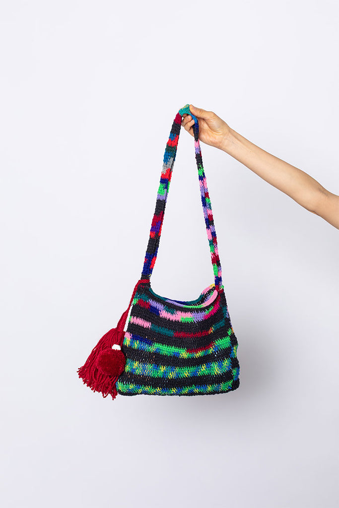 Melele Mix Mix Bilum Sml Tote Bag - 6066