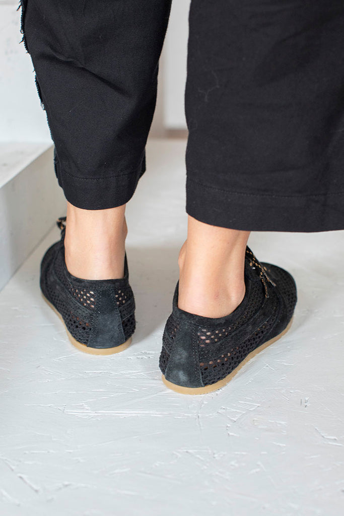 Mesh Sneakers - Black