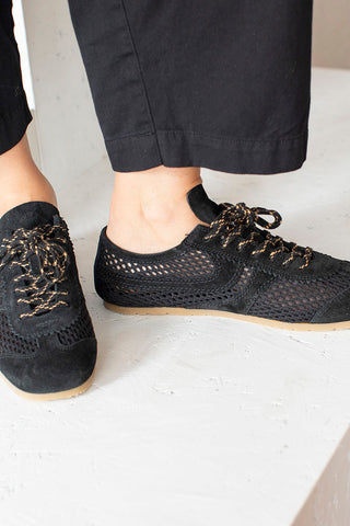 Mesh Sneakers - Black