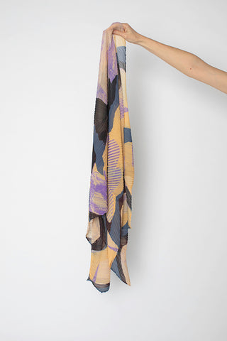 Meteorite Scarf - Greyish Navy