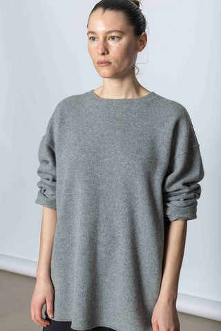 Miles Sweater - Grey Melange