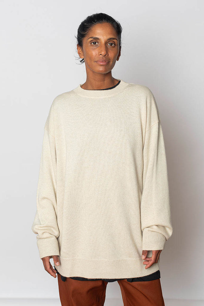 Mizu Sweater - Ivory Melange