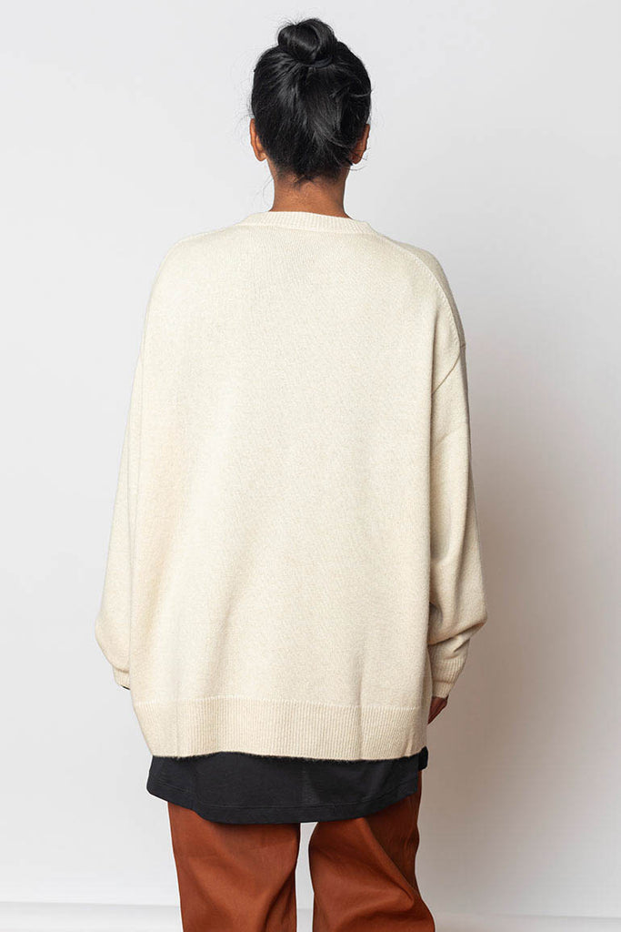 Mizu Sweater - Ivory Melange