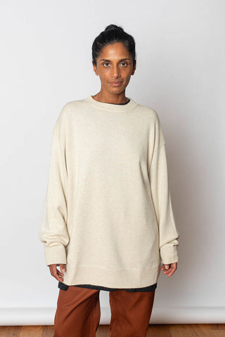 Mizu Sweater - Ivory Melange