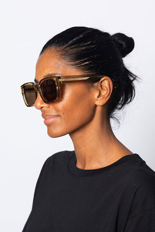Nathan Sunglasses - Khaki/Light Gold/Khaki