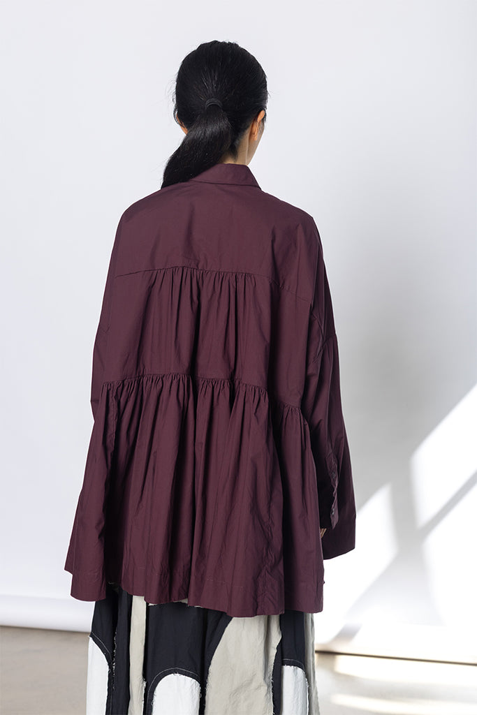 New Square Shirt - Auburn