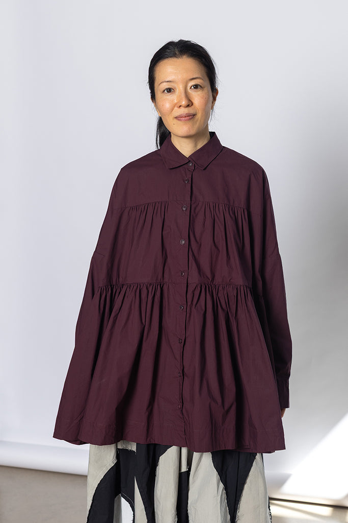New Square Shirt - Auburn