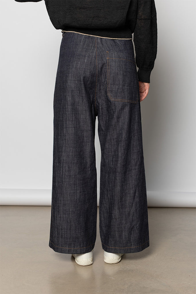 O Long Straight Jeans - Indigo