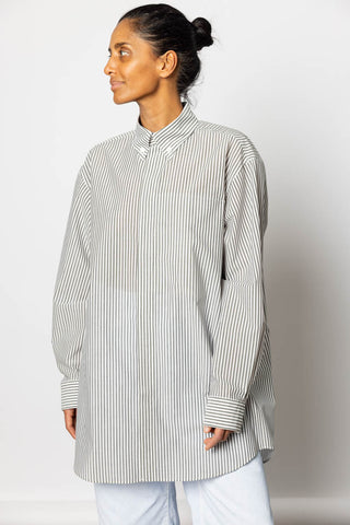 Odd Shirt Stripes - Khaki Hued