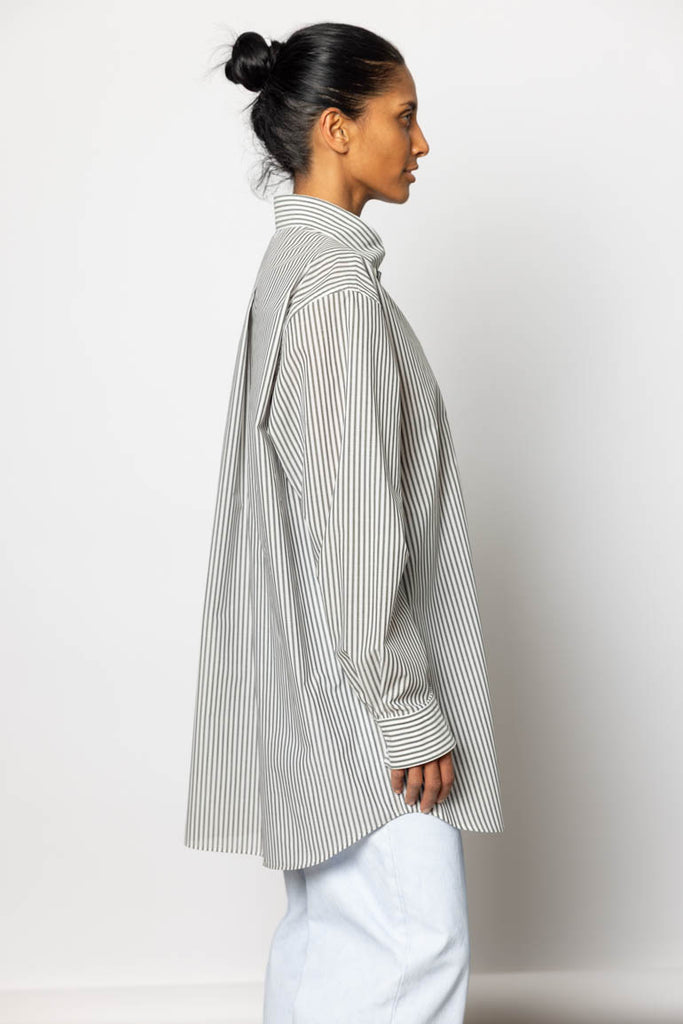 Odd Shirt Stripes - Khaki Hued