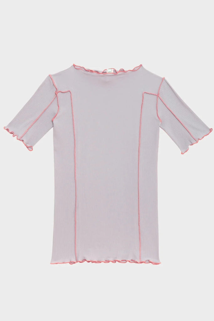 Omata 3/4 Tee Shirt - Verbe Purple