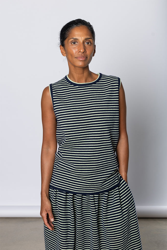 Opa Spencer - Navy Stripe
