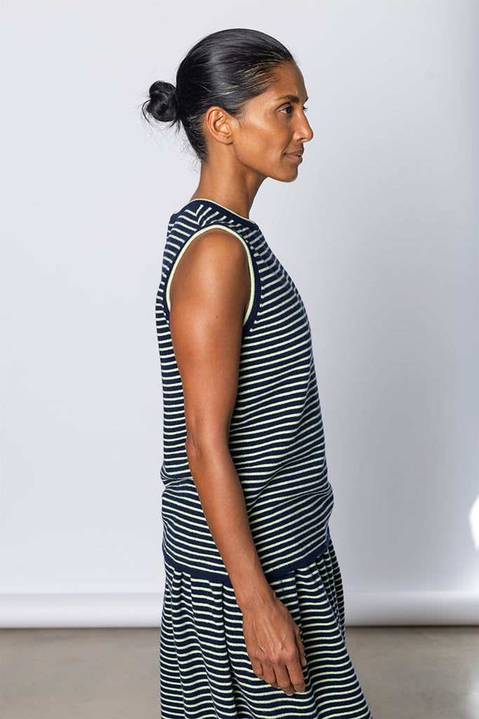 Opa Spencer - Navy Stripe