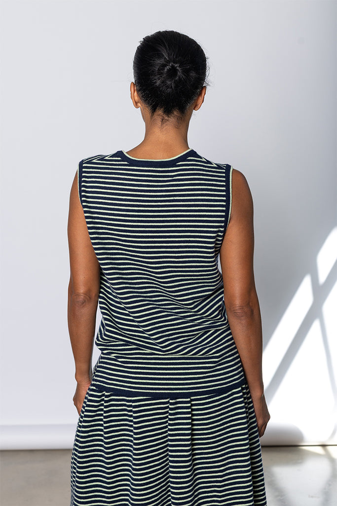 Opa Spencer - Navy Stripe