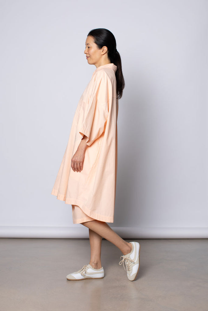 Organic Cotton Big Shirt - Apricot Cloud
