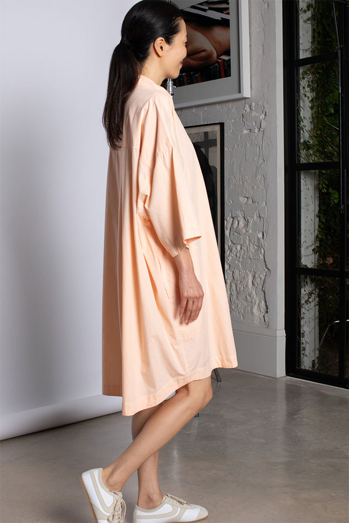 Organic Cotton Big Shirt - Apricot Cloud