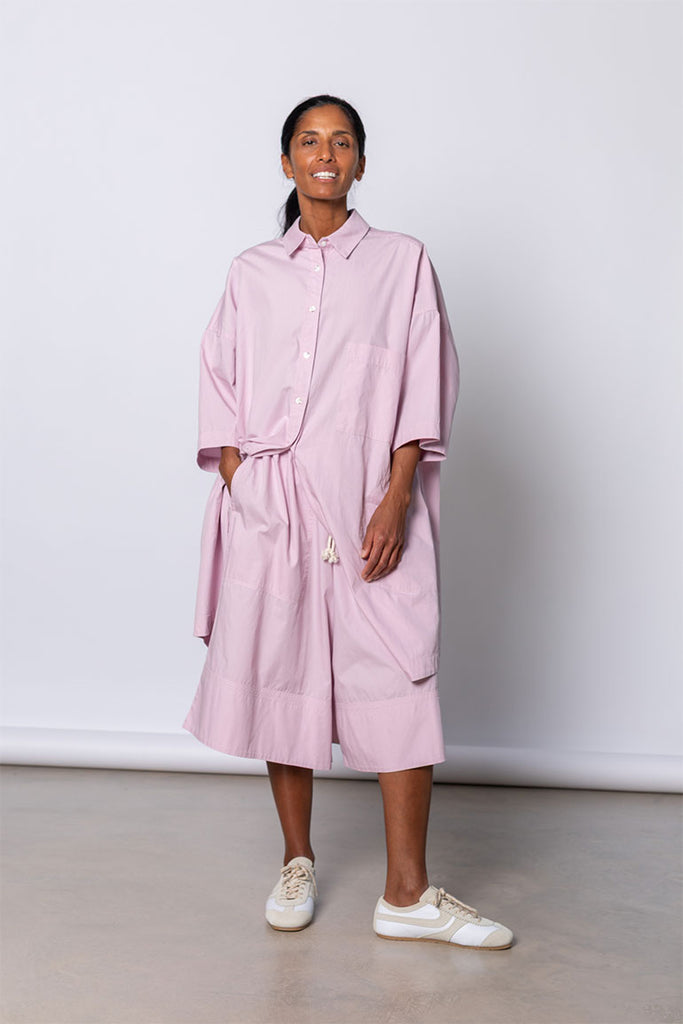 Organic Cotton Big Shorts - Dusty Pink