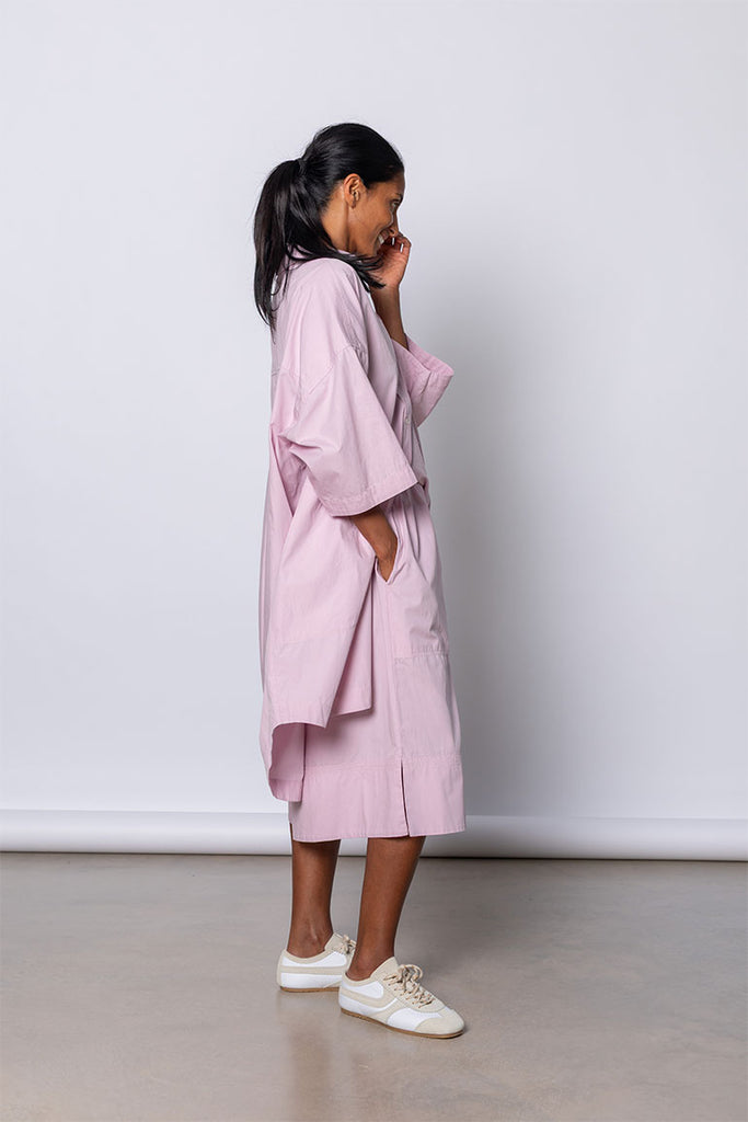 Organic Cotton Big Shorts - Dusty Pink
