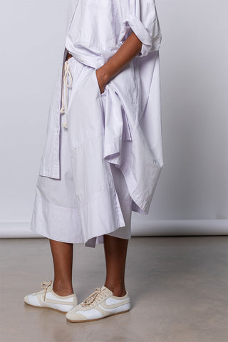 Organic Cotton Big Shorts - Palest Lilac