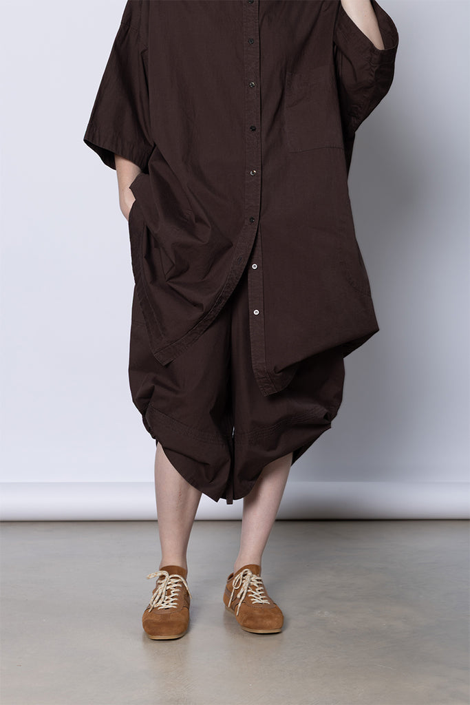 Organic Cotton Big Shorts - Cacao