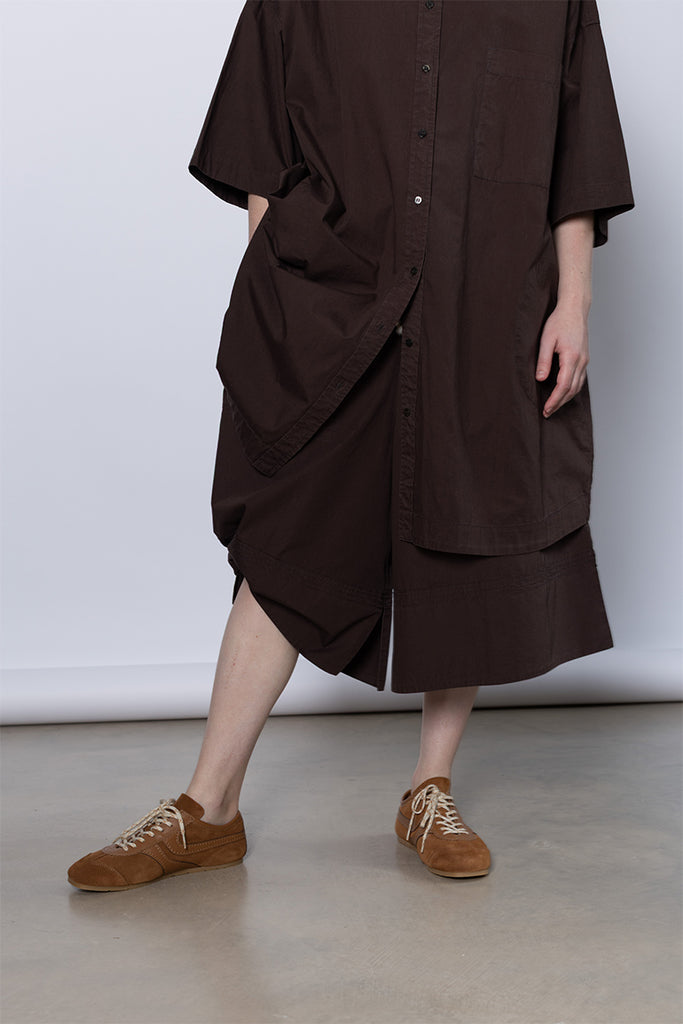 Organic Cotton Big Shorts - Cacao