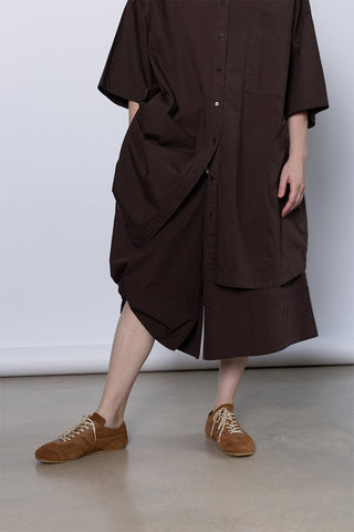 Organic Cotton Big Shorts - Cacao