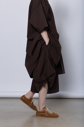 Organic Cotton Big Shorts - Cacao