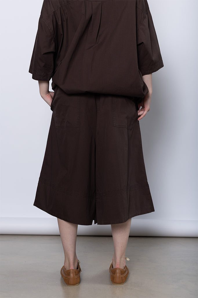 Organic Cotton Big Shorts - Cacao