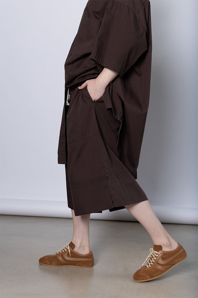 Organic Cotton Big Shorts - Cacao