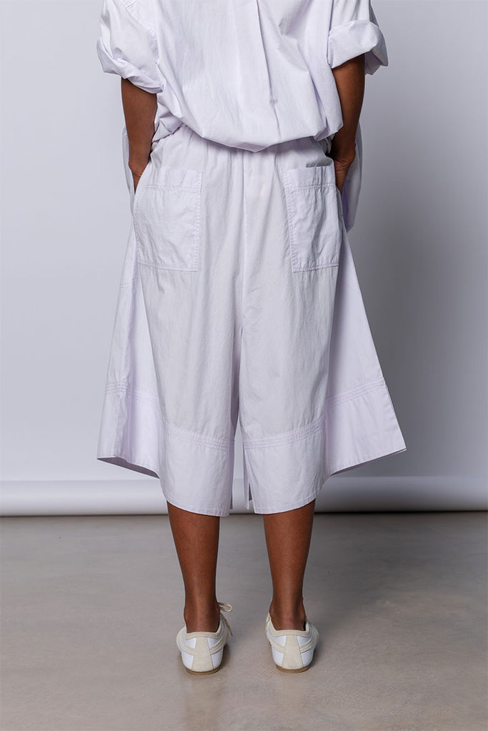 Organic Cotton Big Shorts - Palest Lilac