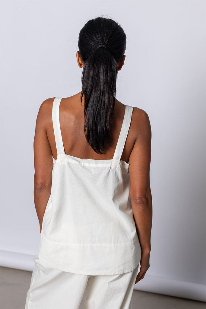 Organic Cotton Camisole - Softest Cream