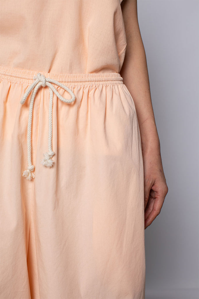 Organic Cotton Jomid Shorts - Apricot Cloud