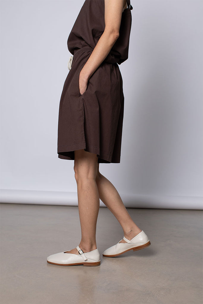 Organic Cotton Jomid Shorts - Cacao