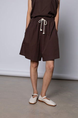 Organic Cotton Jomid Shorts - Cacao