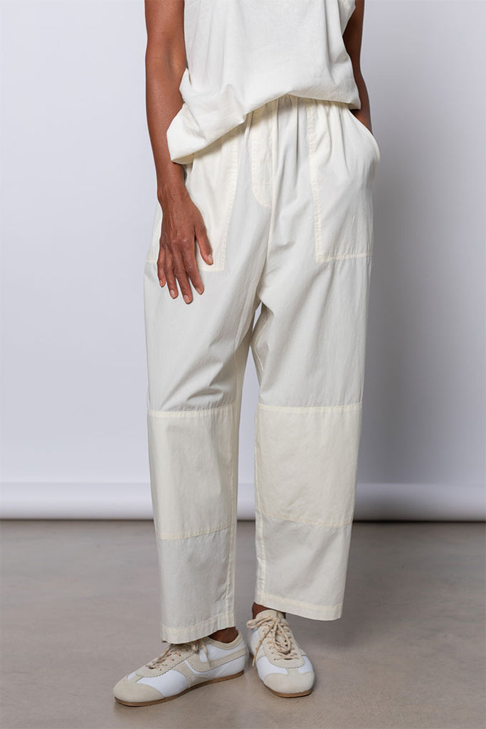 Organic Cotton PJ Day Pants - Softest Cream