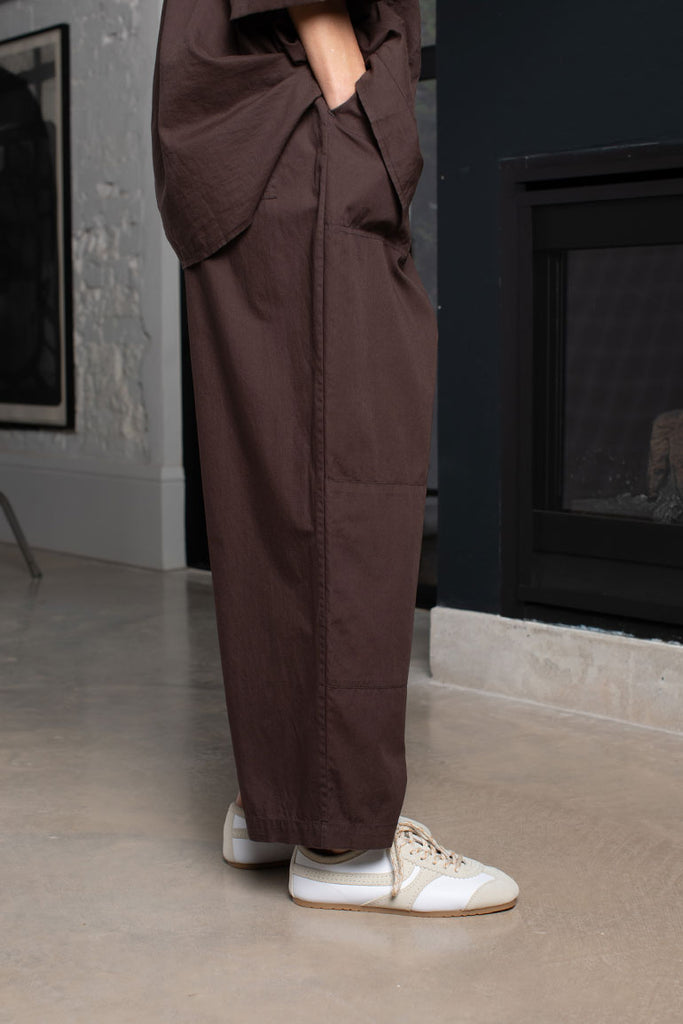 Organic Cotton Pj Day Pants - Cacao