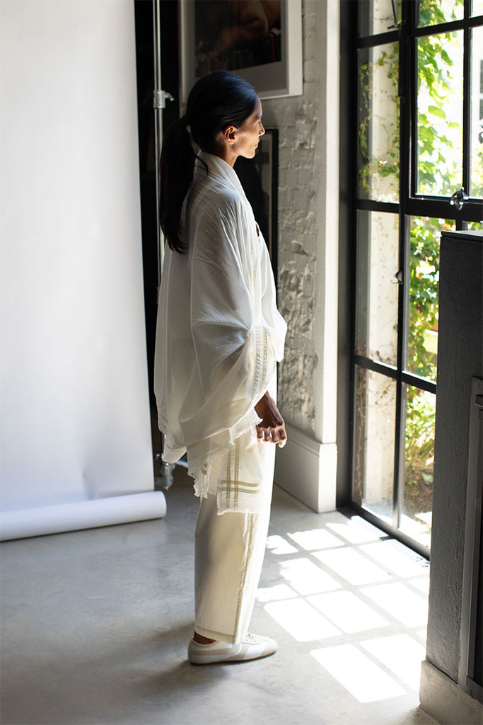 Organic Cotton Sarong - Softest Cream