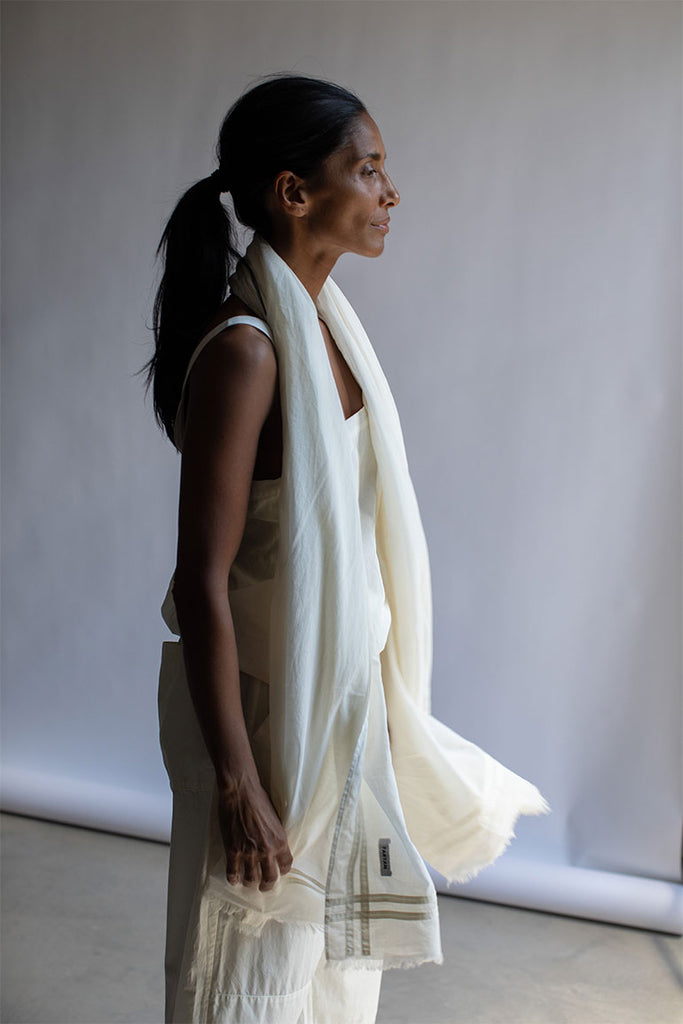 Organic Cotton Sarong - Softest Cream