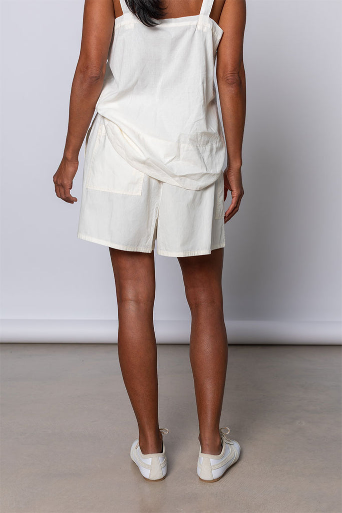 Organic Cotton Shorter Shorts - Softest Cream