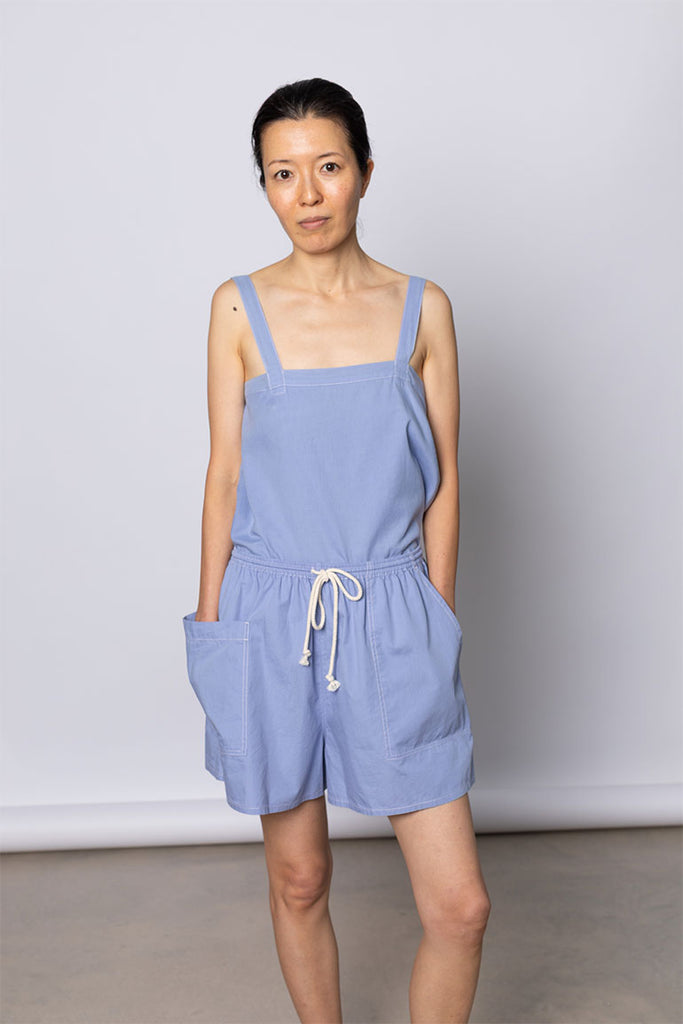 Organic Cotton Camisole - Dream Blue