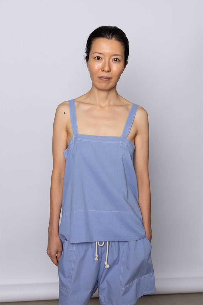 Organic Cotton Camisole - Dream Blue
