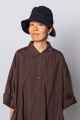 Over Dyed Sun Hat - Washed Black