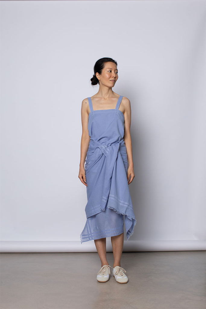 Organic Cotton Sarong - Dream Blue