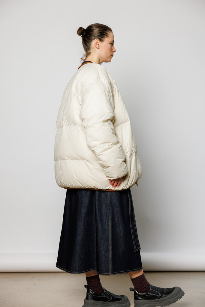 Ortega Down Jacket - Camel/Pearl