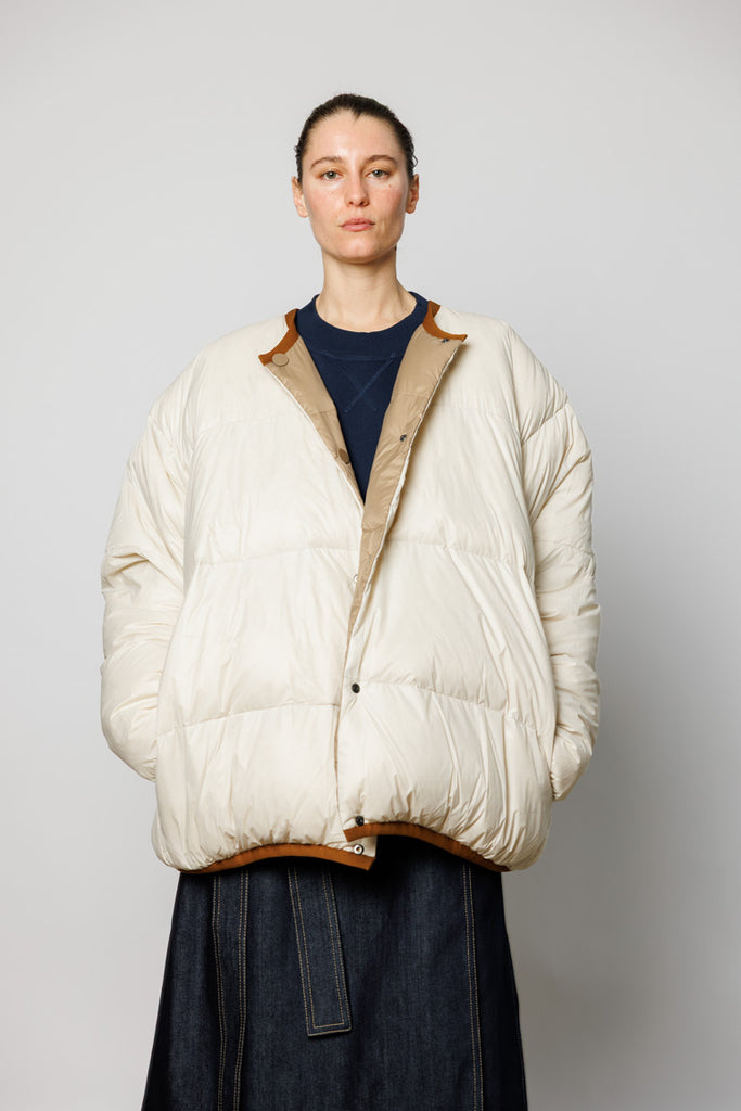 Ortega Down Jacket - Camel/Pearl