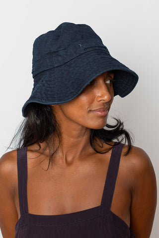 Over Dyed Sun Hat - Washed Black