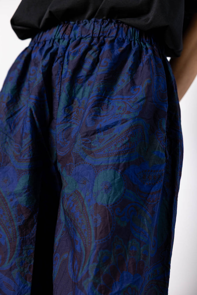 Overdyed Liberty Floral Pigiama Pant - Royal Blue