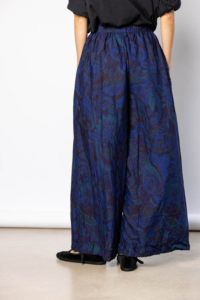 Overdyed Liberty Floral Pigiama Pant - Royal Blue